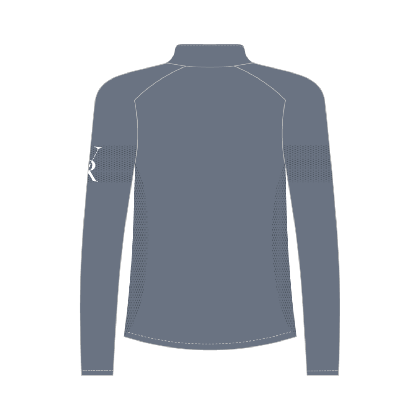 Seamless Quarter-Zip | Flint Stone