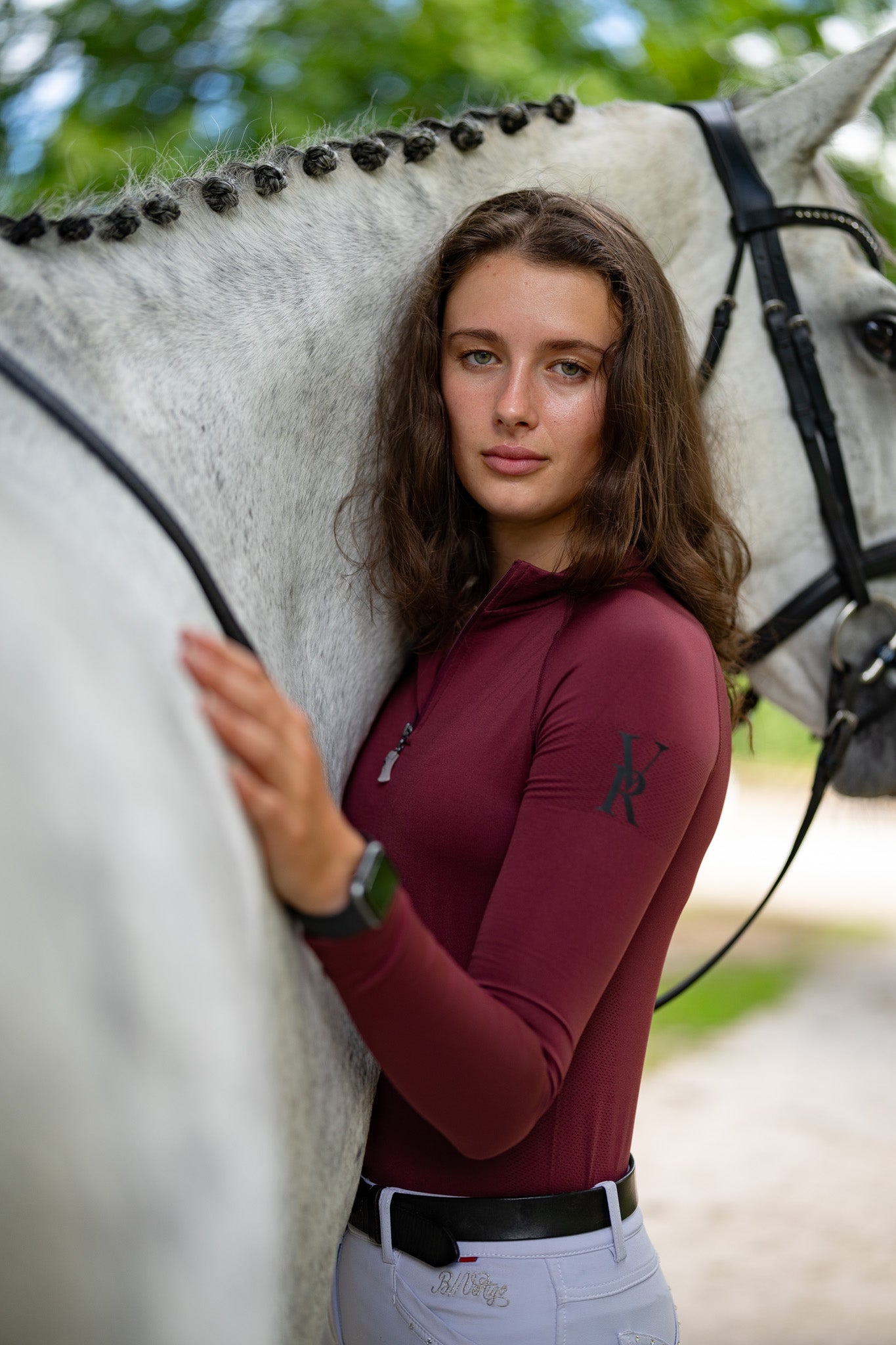 Seamless Quarter-Zip | BURGUNDY