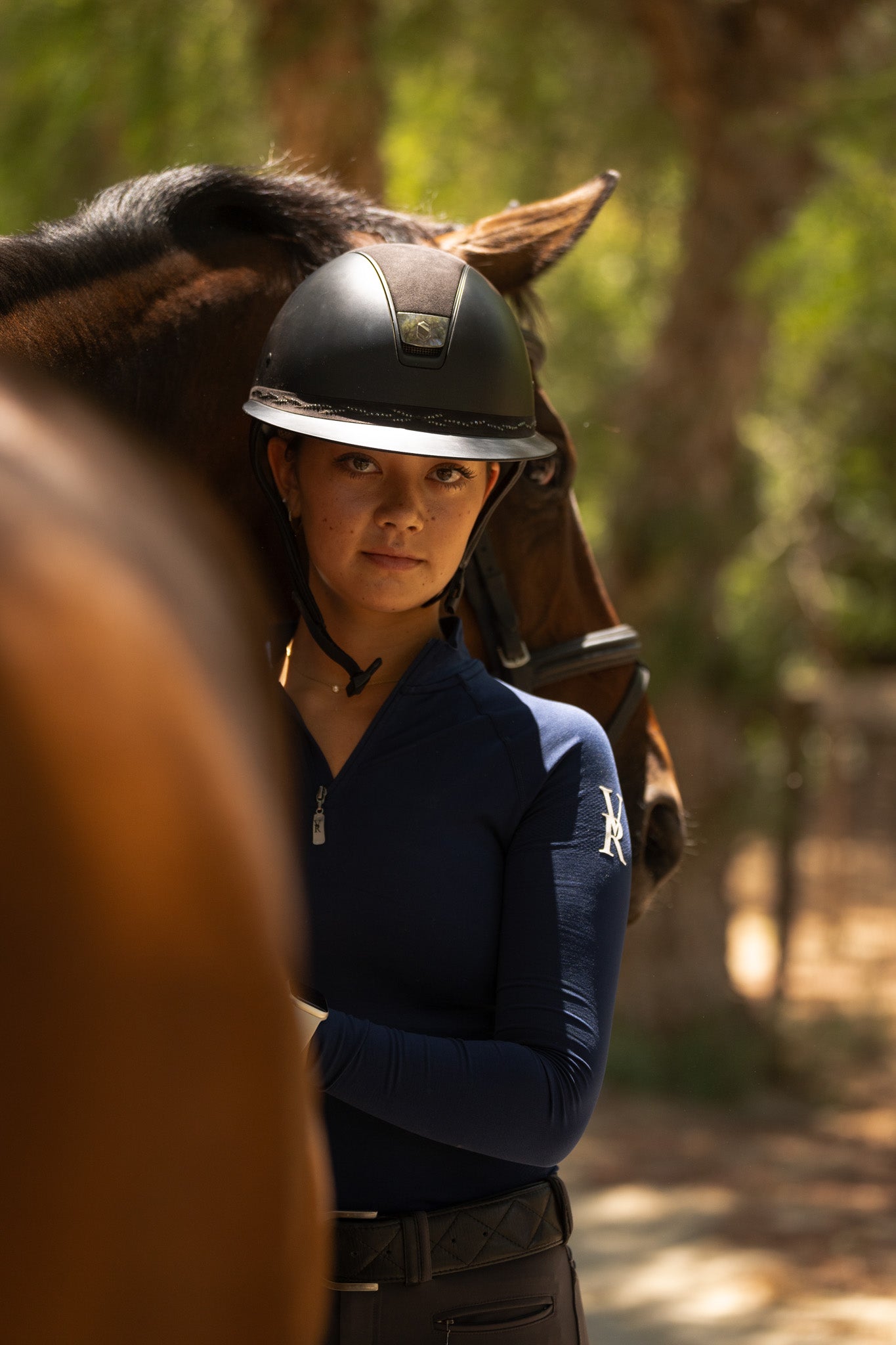 Seamless Quarter-Zip | Pageant Blue