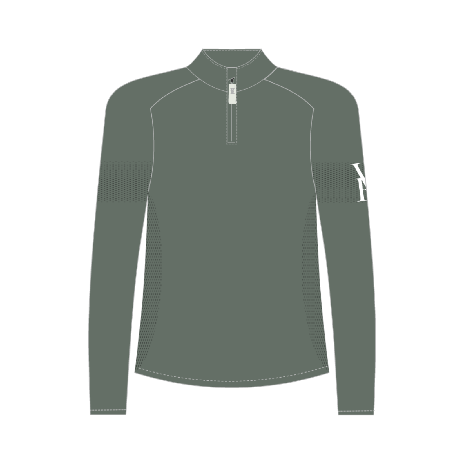 Seamless Quarter-Zip | Laurel Wreath