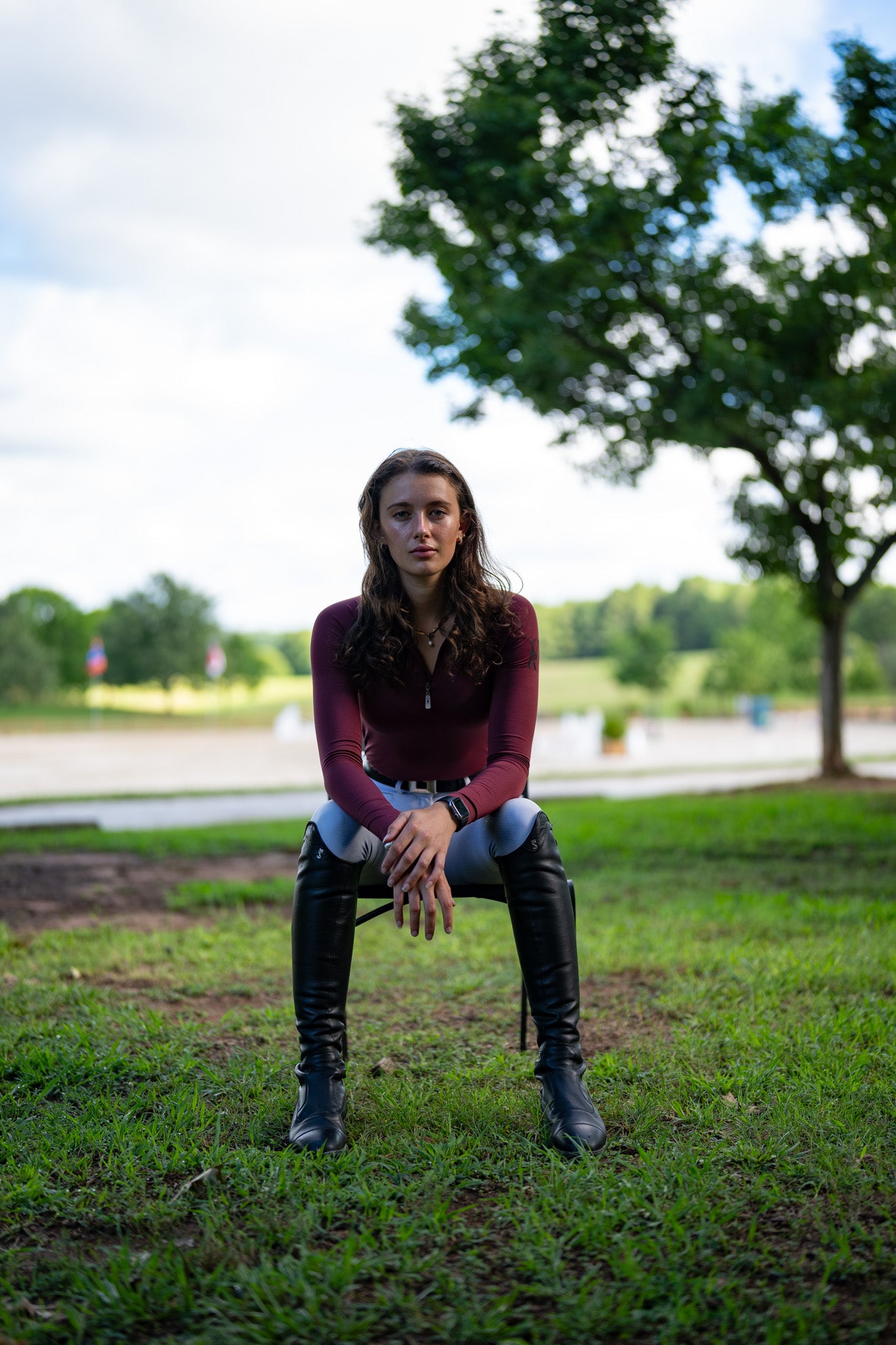 Seamless Quarter-Zip | BURGUNDY