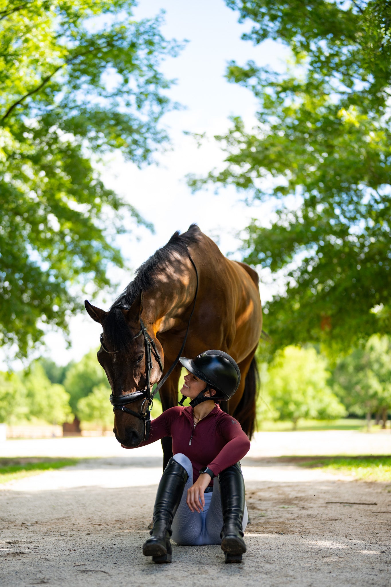 Seamless Quarter-Zip | BURGUNDY