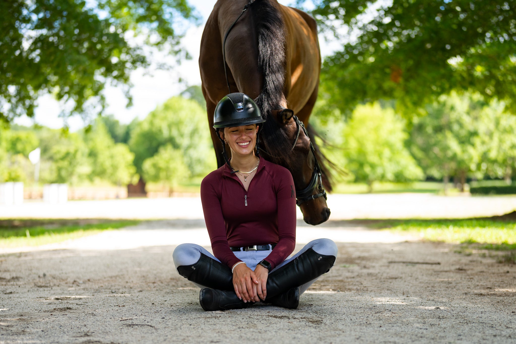 Seamless Quarter-Zip | BURGUNDY